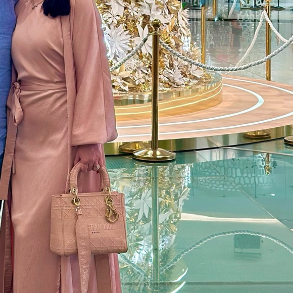 Veiled Collection Salma Sleeveless Maxi Dress & Skirt Set XS + Open Abaya XXS - Picture 8 of 10